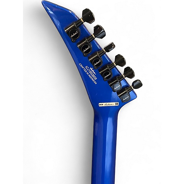 Used Jackson SLX Soloist Blue Solid Body Electric Guitar