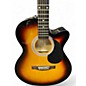 Used 2017 Fender FA135CE Concert 3 Color Sunburst Acoustic Electric Guitar