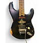 Used EVH Frankenstein series relic Black Solid Body Electric Guitar