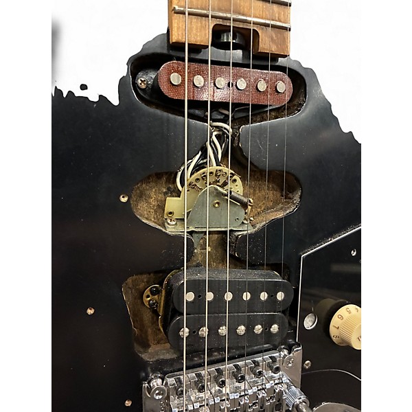 Used EVH Frankenstein series relic Black Solid Body Electric Guitar