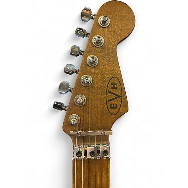Used EVH Frankenstein series relic Black Solid Body Electric Guitar