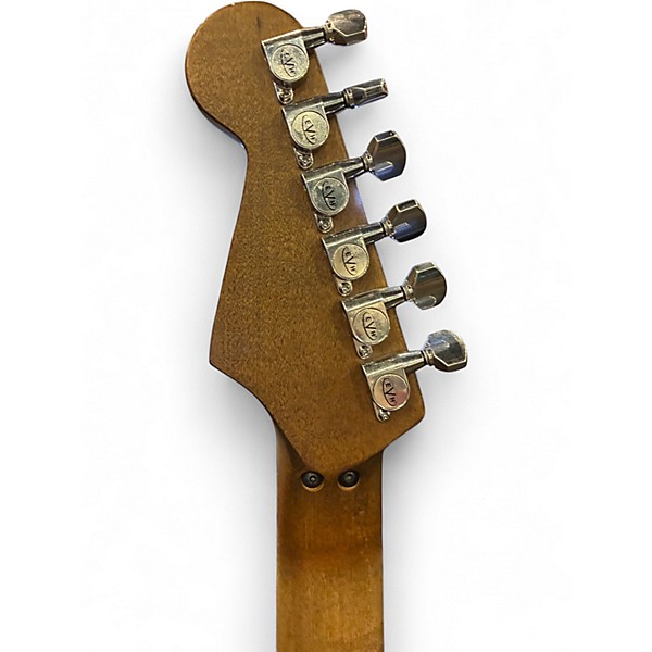 Used EVH Frankenstein series relic Black Solid Body Electric Guitar