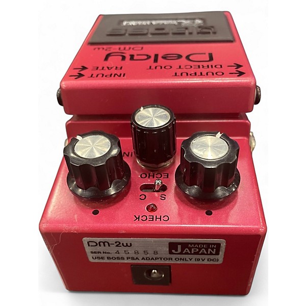 Used BOSS DM2W Delay Waza Craft Effect Pedal