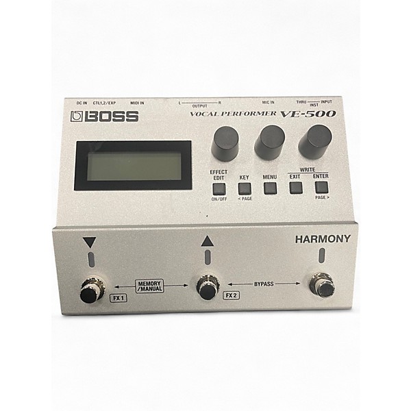 Used BOSS VE500 Vocal Performer Vocal Processor