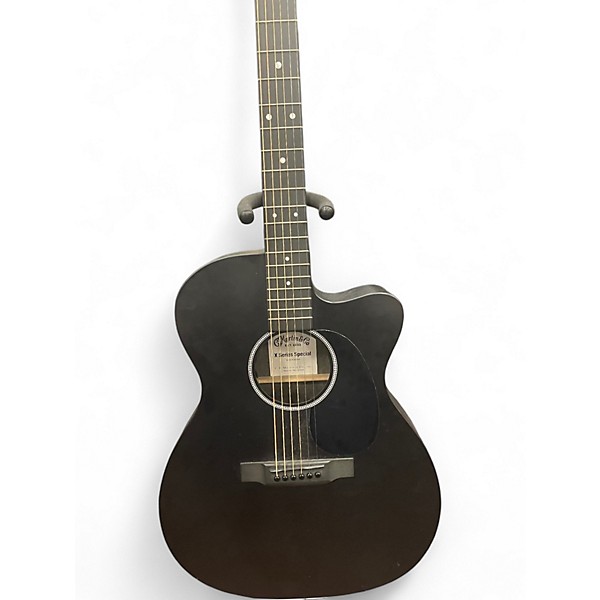 Used Martin SPECIAL X 000 CUTAWAY Black Acoustic Electric Guitar