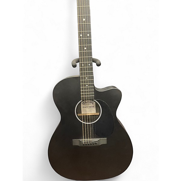Used Martin SPECIAL X 000 CUTAWAY Black Acoustic Electric Guitar
