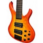 Used Human BASEX.OC5 5 STRING Orange Electric Bass Guitar