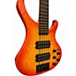 Used Human BASEX.OC5 5 STRING Orange Electric Bass Guitar