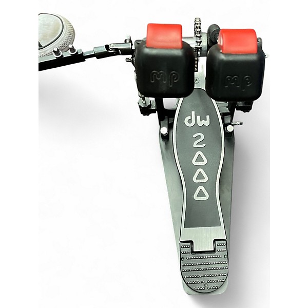 Used DW 2000 Series Double Double Bass Drum Pedal