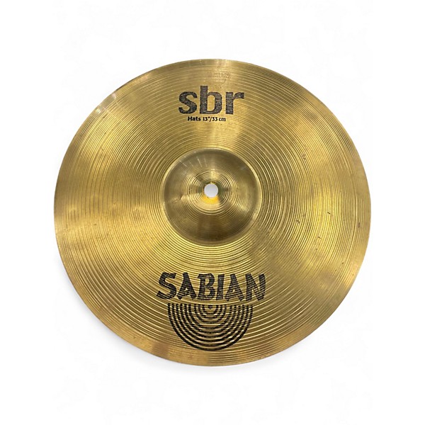Used SABIAN 13in SBR Hi Hat Pair Cymbal