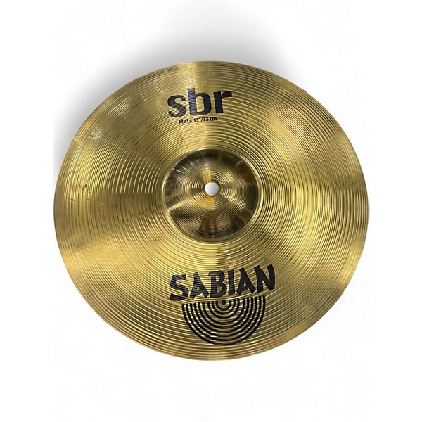 Used SABIAN 13in SBR Hi Hat Pair Cymbal