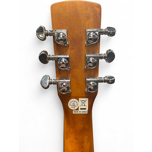 Used Dobro Hound Dog Round Neck Natural Resonator Guitar