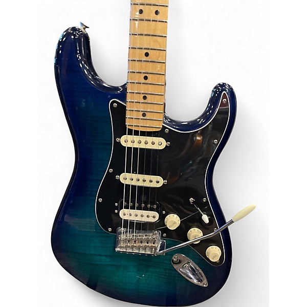 Used Fender PLAYER II STRATOCASTER Blue Burst Solid Body Electric Guitar