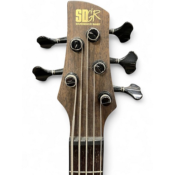 Used Ibanez sr1355 Walnut Electric Bass Guitar