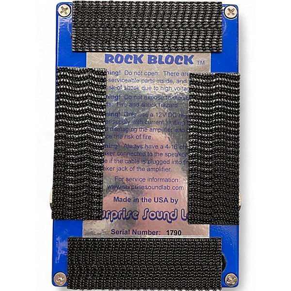 Used Surprise Sound Lab rock block Effect Pedal