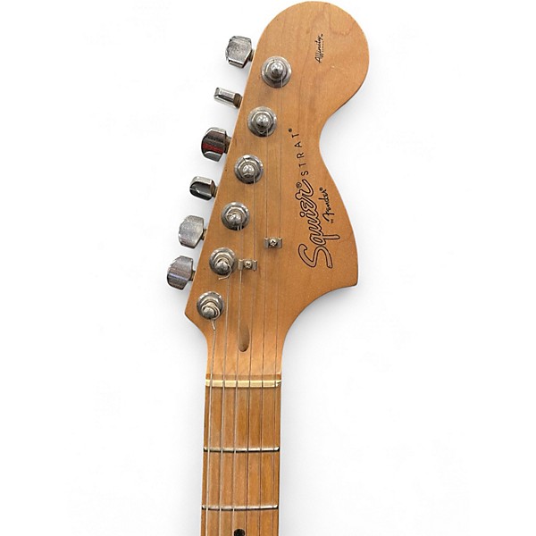 Used Squier Affinity Stratocaster 3 Color Sunburst Solid Body Electric Guitar