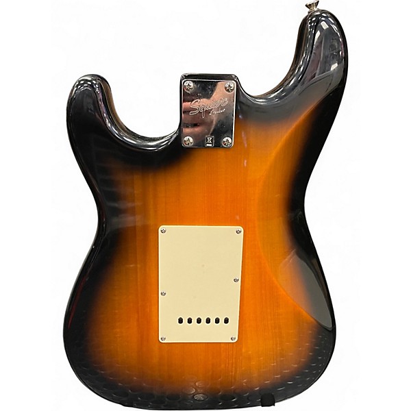 Used Squier Affinity Stratocaster 3 Color Sunburst Solid Body Electric Guitar