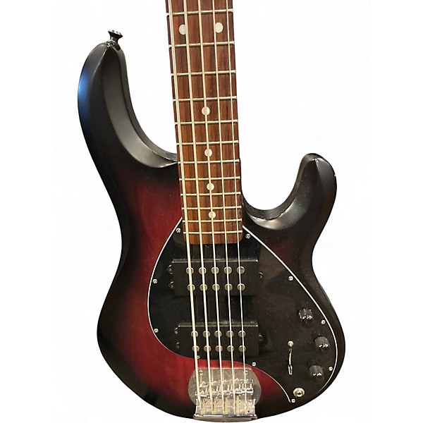 Used Sterling by Music Man RAY5 Ruby Electric Bass Guitar