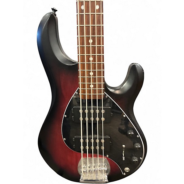 Used Sterling by Music Man RAY5 Ruby Electric Bass Guitar