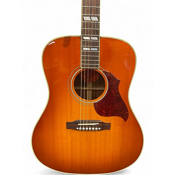 Used Gibson HUMMINGBIRD ARTIST Cherry Sunburst Acoustic Guitar