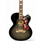 Used Epiphone J200EC STUDIO INSPIRED BY GIBSON Ebony Acoustic Electric Guitar