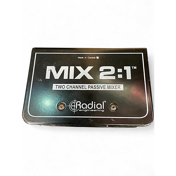Used Radial Engineering MIX 2:1 Two channel passive mixer Direct Box