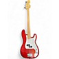 Used Fender Standard Precision Bass Red Electric Bass Guitar thumbnail
