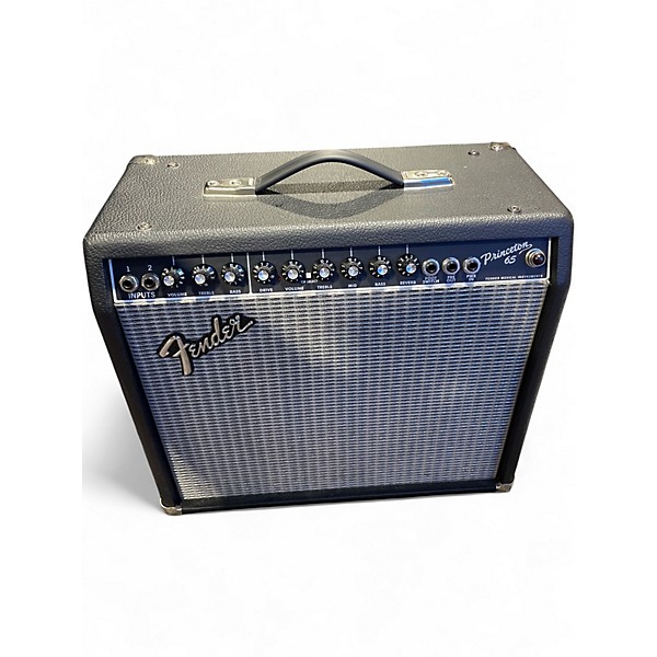 Used Fender Princeton 65 1x12 65W Guitar Combo Amp