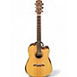 Used 2023 Alvarez AED90CE Artist Series Natural Acoustic Electric Guitar thumbnail