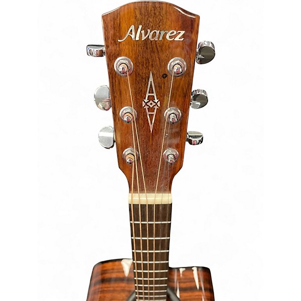 Used 2023 Alvarez AED90CE Artist Series Natural Acoustic Electric Guitar
