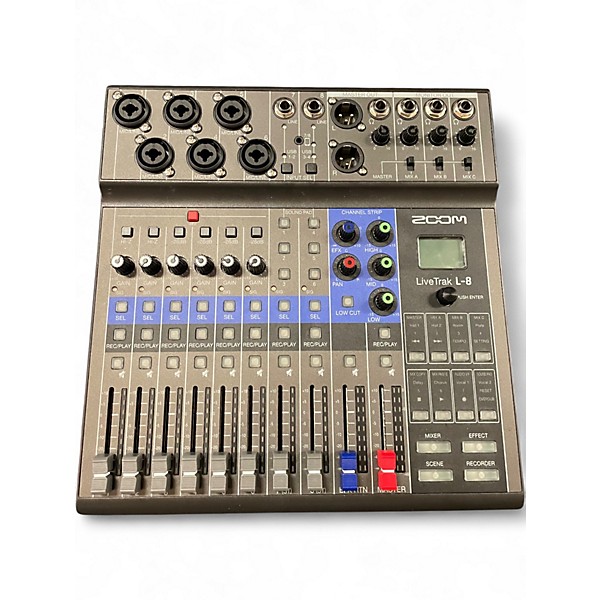 Used Zoom Livetrak L8 Unpowered Mixer