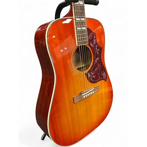 Used Epiphone HUMMINGBIRD STUDIO Cherry Sunburst Acoustic Electric Guitar