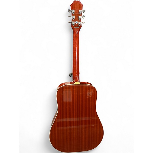 Used Epiphone HUMMINGBIRD STUDIO Cherry Sunburst Acoustic Electric Guitar