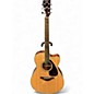 Used Yamaha FSX820C Natural Acoustic Electric Guitar thumbnail