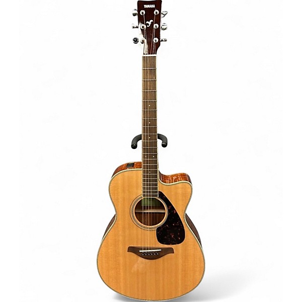 Used Yamaha FSX820C Natural Acoustic Electric Guitar