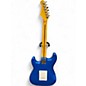 Used 2010s Haywire STRATOCASTER CUSTOM Electron Blue Metallic Solid Body Electric Guitar