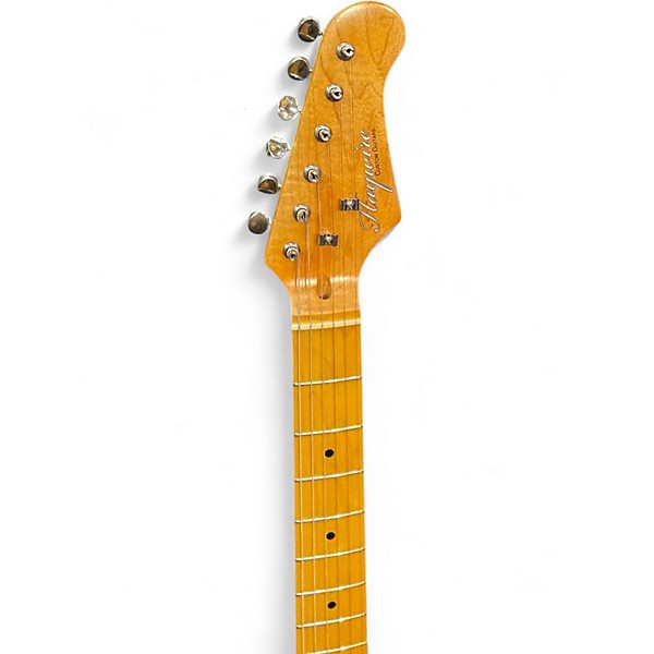 Used 2010s Haywire STRATOCASTER CUSTOM Electron Blue Metallic Solid Body Electric Guitar