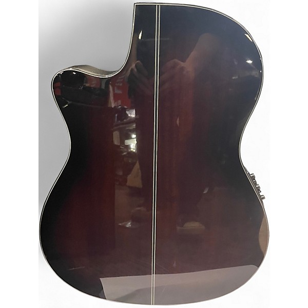 Used Ibanez GA35TCE-DVS Brown Classical Acoustic Electric Guitar