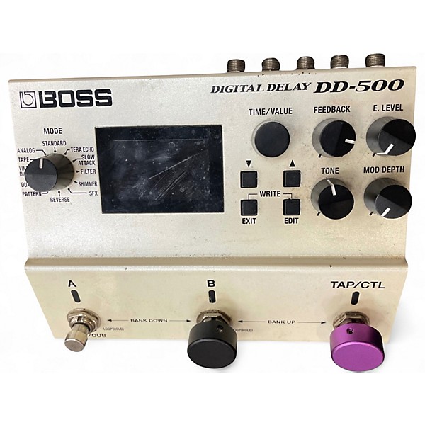 Used BOSS DD500 Digital Delay Effect Pedal