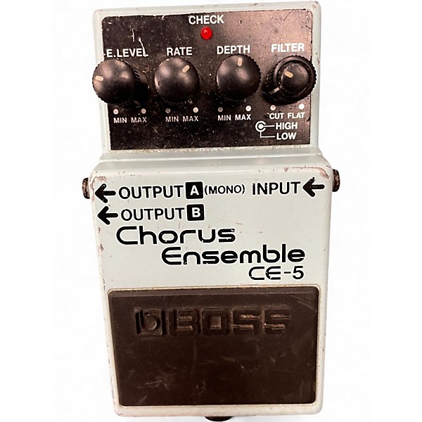 Used BOSS CE5 Chorus Ensemble Effect Pedal