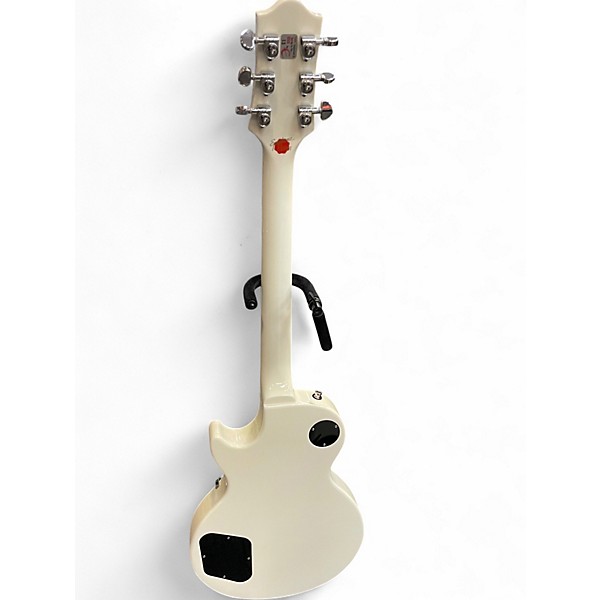 Used Epiphone Les Paul Standard Elite White Solid Body Electric Guitar