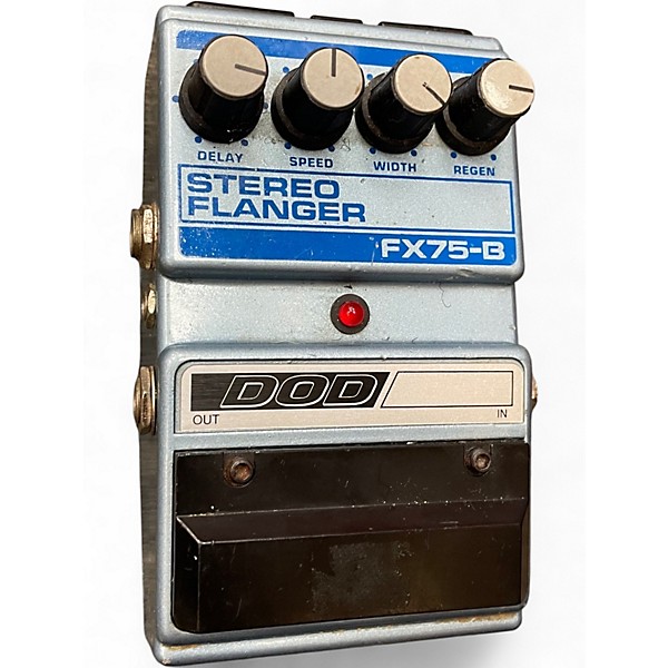 Used DOD FX75-B Stereo Flanger Effect Pedal