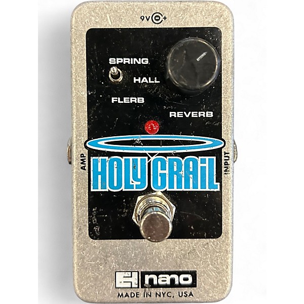 Used Electro-Harmonix Nano Holy Grail Reverb Effect Pedal