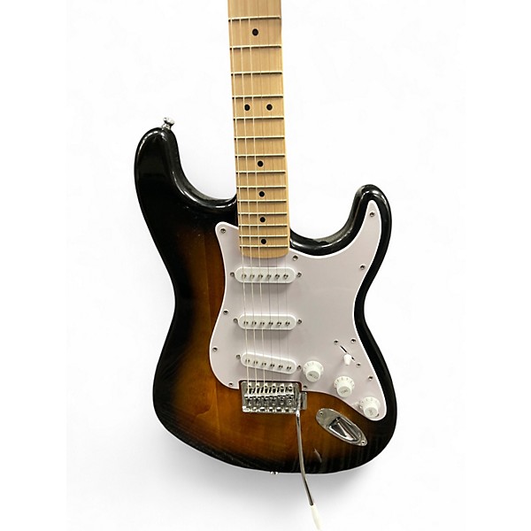 Used Squier STRATOCASTER 2 Color Sunburst Solid Body Electric Guitar
