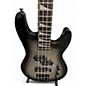 Used Jackson JS1X Minion Bass Black and Silver Electric Bass Guitar
