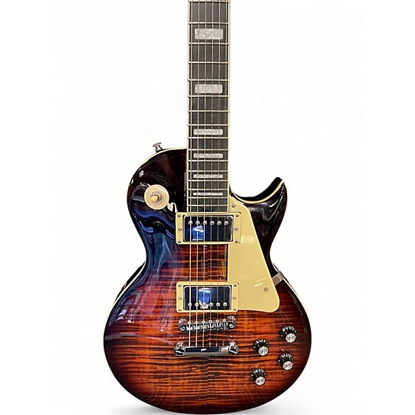Used Grote LP-Style Tiger Eye Solid Body Electric Guitar