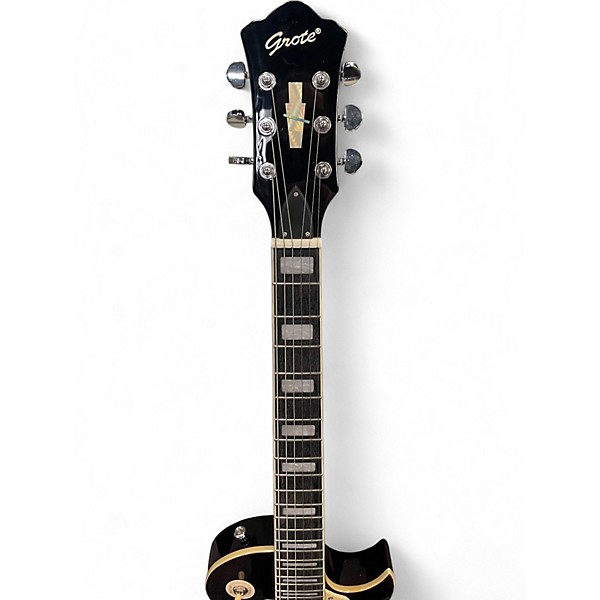 Used Grote LP-Style Tiger Eye Solid Body Electric Guitar