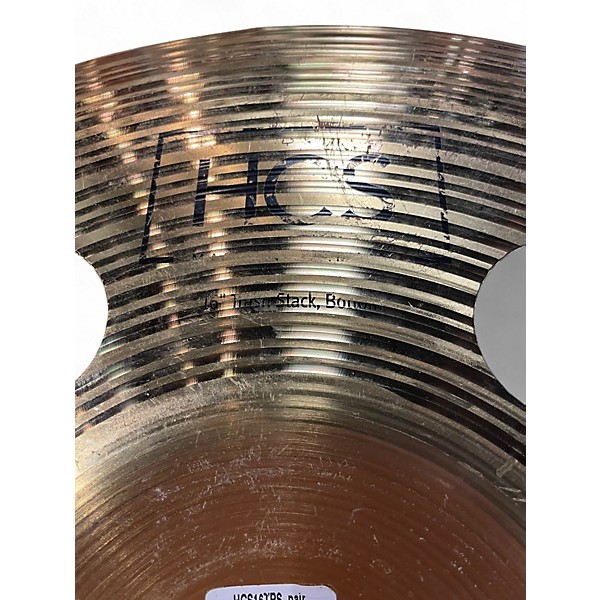 Used MEINL 16in HCS Trash Stack Bottom Cymbal