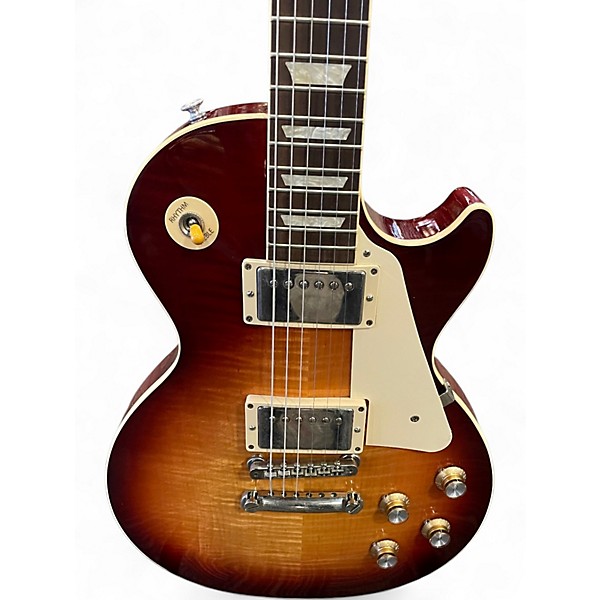 Used Gibson Les Paul Standard 1960S Neck Left Handed 2 Color Sunburst Electric Guitar