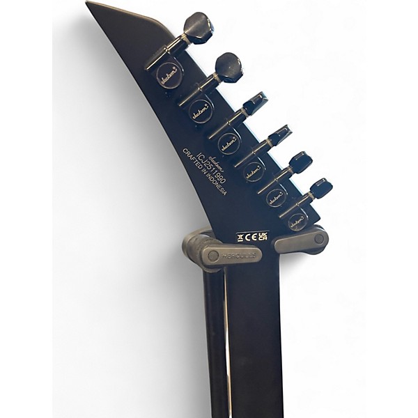 Used Jackson X Series Warrior WRX24 Satin Black Solid Body Electric Guitar